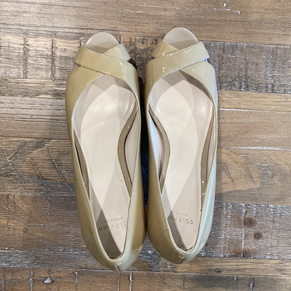Cole Haan Grand.OS Peep Toe Heels